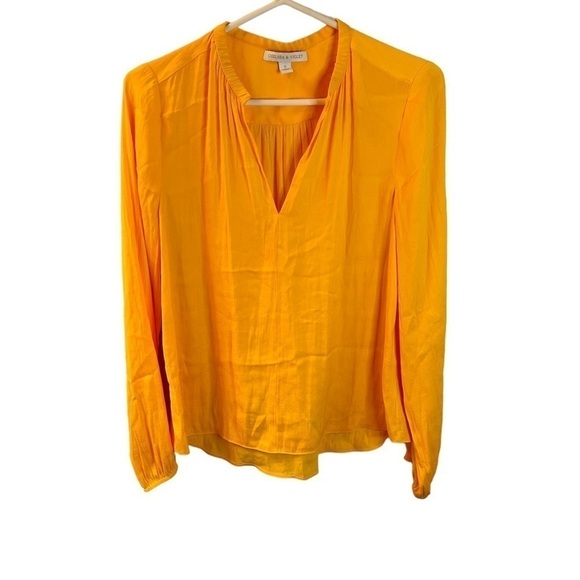 Chelsea & Violet Tops - 𝅺chelsea & Violet long sleeve button down blouse size Small